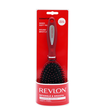 Revlon Signature Oval Cushion Brush | High Quality Hair Care Product Online - Product Image Revlon Signature Oval Cushion Brush | High Quality Hair Care Product Online - Product Image